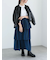 【WEB限定】ラメティアードスカート