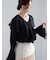 レースコンビフリルカラーブラウス《2025spring catalog item》