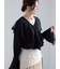 レースコンビフリルカラーブラウス《2025spring catalog item》
