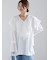 レースコンビフリルカラーブラウス《2025spring catalog item》