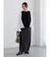 【宮本茉由着用】ハイウエストロングナロースカート《2025spring catalog item》