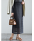 レーシーニットストレートスカート（セットアップ可）《2025spring catalog item》