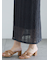 レーシーニットストレートスカート（セットアップ可）《2025spring catalog item》