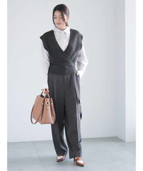 前後2WAYカシュクールベスト｜テチチの通販｜&mall（アンド