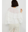 【Atelier Sucre】エンブロイダリーティアードフリルブラウス