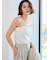 シームレスカップ付きアシメキャミソール《2025spring catalog item》