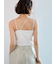 シームレスカップ付きアシメキャミソール《2025spring catalog item》