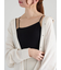 シームレスカップ付きアシメキャミソール《2025spring catalog item》