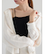 シームレスカップ付きアシメキャミソール《2025spring catalog item》