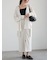 シームレスカップ付きアシメキャミソール《2025spring catalog item》