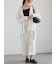 シームレスカップ付きアシメキャミソール《2025spring catalog item》