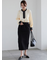 フクレジャカードストレートロングスカート《2025spring catalog item》