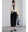 フクレジャカードストレートロングスカート《2025spring catalog item》
