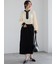 フクレジャカードストレートロングスカート《2025spring catalog item》