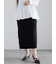 フクレジャカードストレートロングスカート《2025spring catalog item》