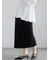 フクレジャカードストレートロングスカート《2025spring catalog item》