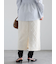 フクレジャカードストレートロングスカート《2025spring catalog item》