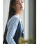 【宮本茉由着用】ストライプショートベスト《2025spring catalog item》