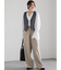 【宮本茉由着用】ストライプショートベスト《2025spring catalog item》