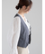 【宮本茉由着用】ストライプショートベスト《2025spring catalog item》