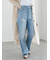 【宮本茉由着用】ストレートシルエットDenim