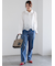 【宮本茉由着用】ストレートシルエットDenim