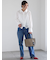 【宮本茉由着用】ストレートシルエットDenim