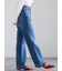 【宮本茉由着用】ストレートシルエットDenim