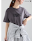 【Disney】ミッキー/ロゴTシャツ