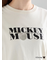 【Disney】ミッキー/ロゴTシャツ
