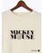 【Disney】ミッキー/ロゴTシャツ