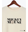 【Disney】ミッキー/ロゴTシャツ