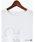 【Disney】ミッキー/フェイスTシャツ