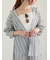 シェイドストライプオーバーシャツ（セットアップ可）《2025spring catalog item》