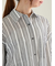 シェイドストライプオーバーシャツ（セットアップ可）《2025spring catalog item》