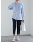 シアーヘムテーパードパンツ