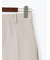 シアーヘムテーパードパンツ