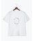 ラインストーンサークルロゴTシャツ
