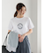 イニシャルロゴ刺繍スタンダートTシャツ