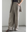 ラメリネンミックスワイドパンツ（セットアップ可）《2025summer catalog item》