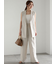 ラメリネンミックスワイドパンツ（セットアップ可）《2025summer catalog item》