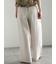 ラメリネンミックスワイドパンツ（セットアップ可）《2025summer catalog item》