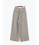 ラメリネンミックスワイドパンツ（セットアップ可）《2025summer catalog item》