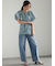 【松井愛莉着用】カーブDenimパンツ《2025summer catalog item》