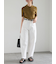 【松井愛莉着用】カーブDenimパンツ《2025summer catalog item》