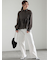 【松井愛莉着用】カーブDenimパンツ《2025summer catalog item》