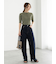 スキッパーポロリブニット《2025summer catalog item》