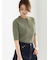 スキッパーポロリブニット《2025summer catalog item》