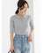 スキッパーポロリブニット《2025summer catalog item》
