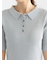 スキッパーポロリブニット《2025summer catalog item》
